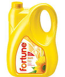 Fortune Sun Lite – Sunflower Refined Oil Can