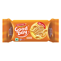 BRITANNIA GOOD DAY CASHEW COOKIES